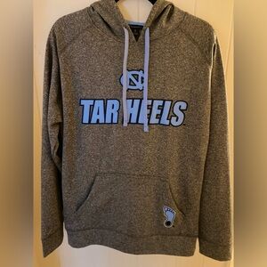 North Carolina Tar Heels Sweater Adult Small Grey Champion Hoodie Mens